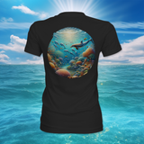 Reel Monster© Dolphin Dream Ladies Shirt