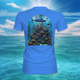 Reel Monster© Marine Mirage Ladies Shirt