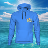 Reel Monster Watercolor Turtle Hoodie