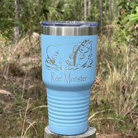 **NEW** Reel Monster Fisherman 20oz or 30oz Tumbler MMT-70