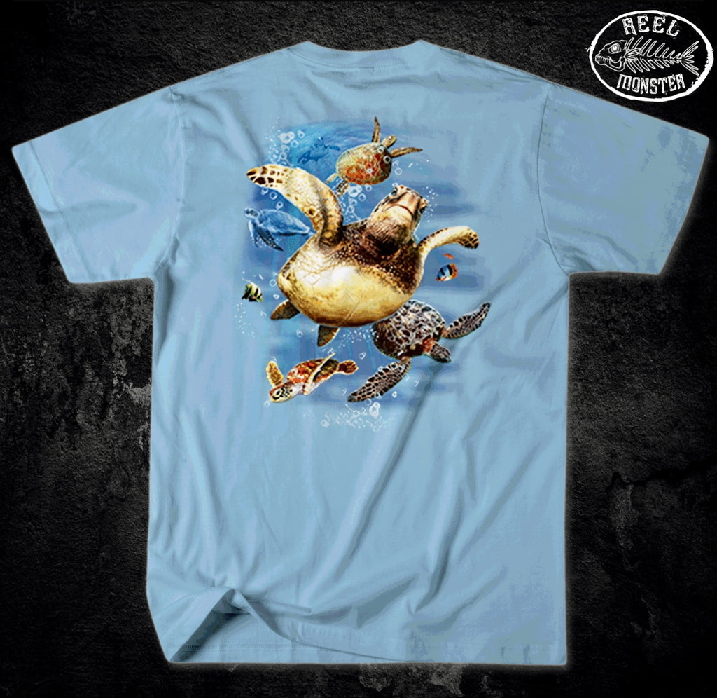 The Turtles Reel Monster© Fishing Shirt RMSS-2000