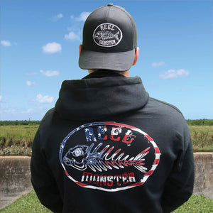 Reel Monster American Oval Hoodie