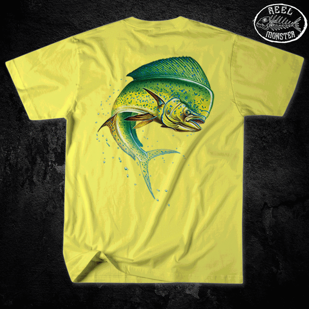 Reel Monster© Dolphin Fishing Shirt RMDSS-2000