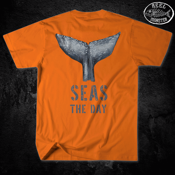 Seas The Day Reel Monster© Fishing Shirt RMTDSS-2000