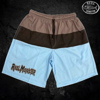 Reel Monster© Tri Color Board Shorts