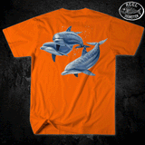 Dolphins Reel Monster© Fishing Shirt RMAFSS-2000